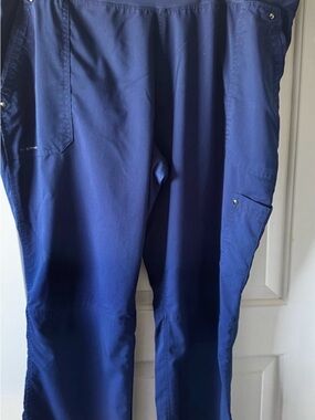 healing hands Deep Navy Cargo Scrub Pants